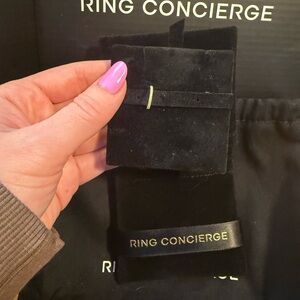 Ring Concierge Diamond eternity ear cuff yellow gold